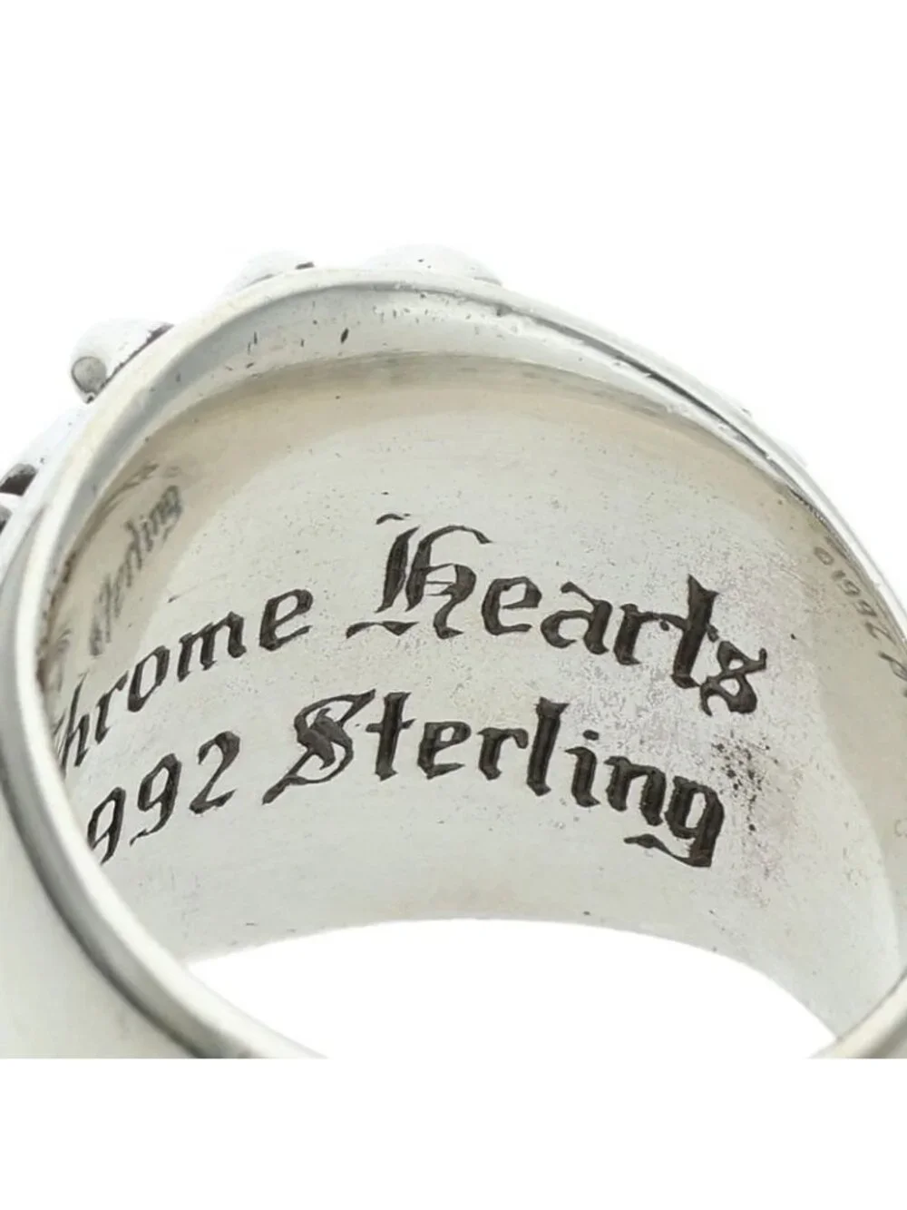 Chrome Hearts Keeper Silver Ring